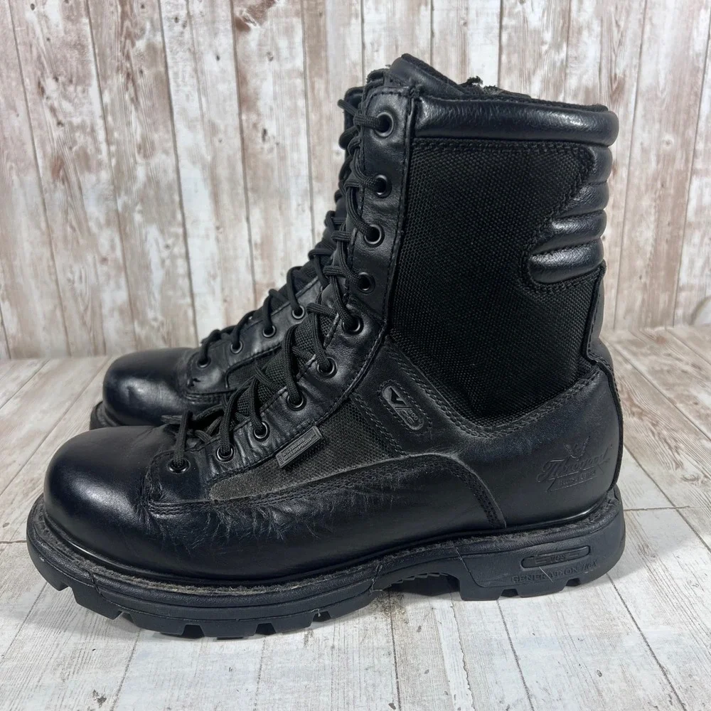 Thorogood Mens Gen-Flex2 8-Inch Waterproof Side Zip Tactical Boots 834-7991 10M